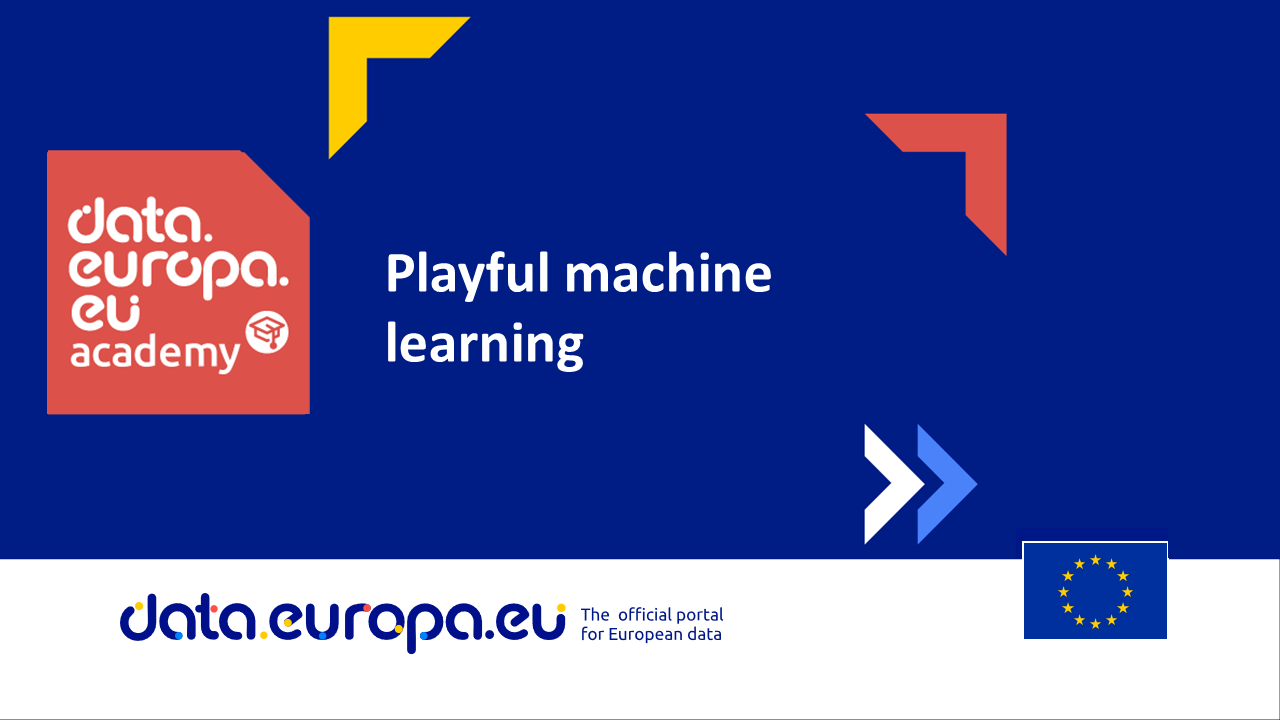 Playful machine learning