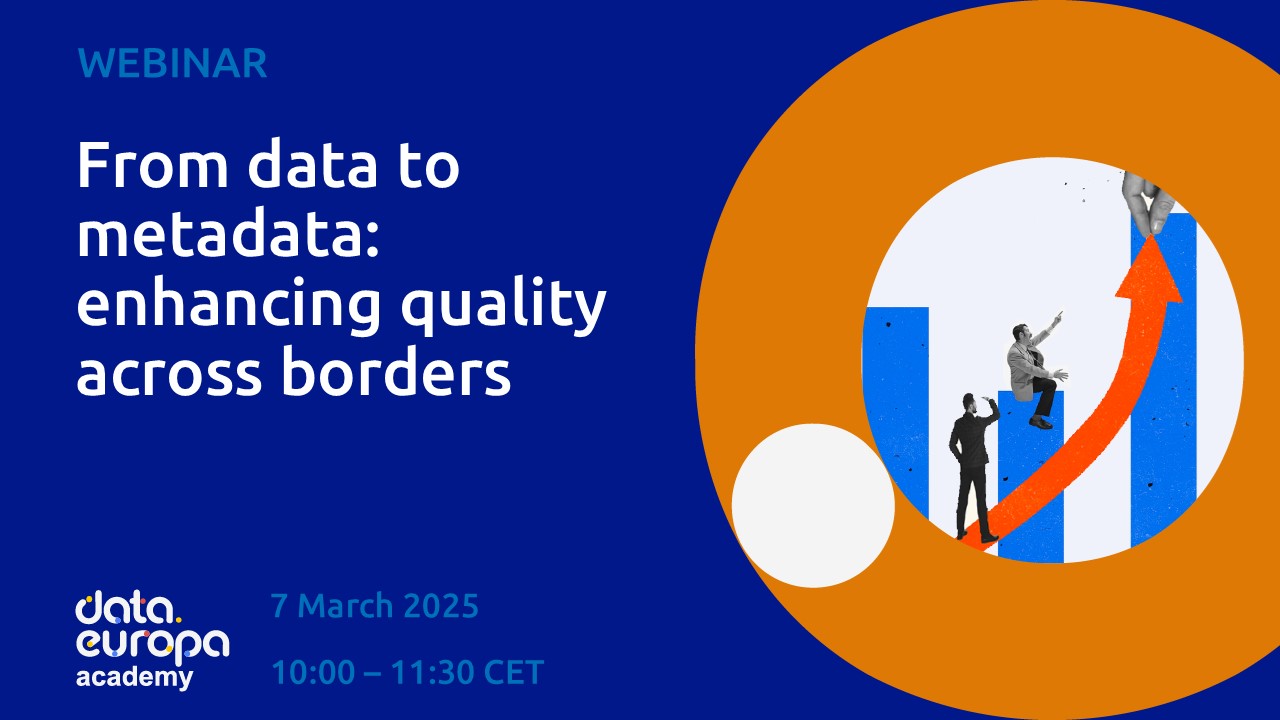 Recording webinar 'From data to metadata: enhancing quality across borders'