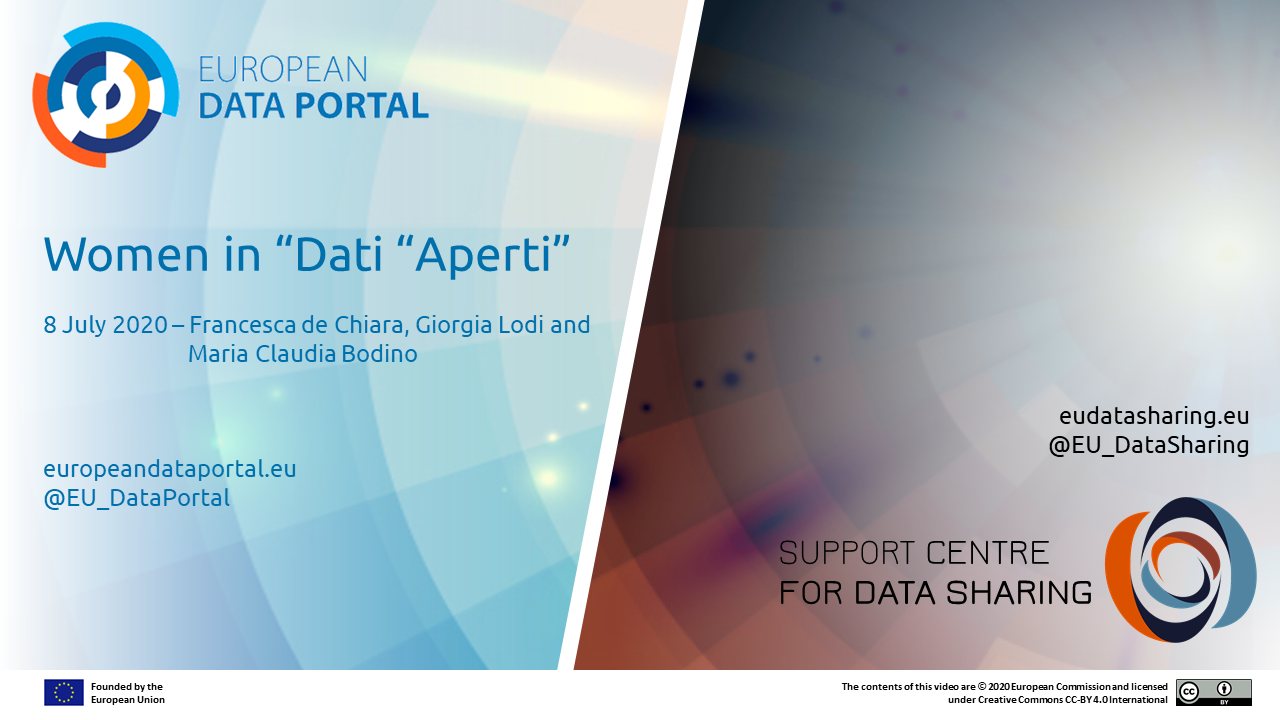 Data Talks: Women in 'Data Aperti'