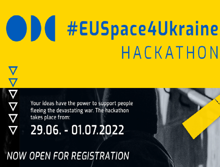 The European Union Agency for the Space Programme's hackathon will take place from 29 June to 1 July 2022